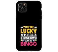 Giocatore di Bingo Sei fortunato Sono Qui Poteva Andare Custodia per iPhone 11 Pro Max