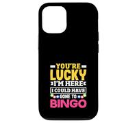 Giocatore di Bingo Sei fortunato Sono Qui Poteva Andare Custodia per iPhone 12/12 Pro