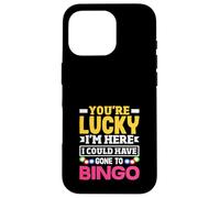 Giocatore di Bingo Sei fortunato Sono Qui Poteva Andare Custodia per iPhone 16 Pro