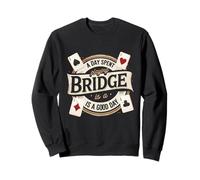 Giocatore Di Bridge A Day Spend Playing Bridge Felpa