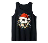 Giocatore di Calcio, Divertente Cappello di Natale luci e Palla Canotta