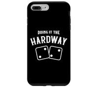 Giocatore di Craps del casinò che lo fa il Hardway Dadi Due Custodia per iPhone 7 Plus/8 Plus