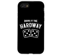 Giocatore di Craps del casinò che lo fa il Hardway Dice Fives Custodia per iPhone SE (2020) / 7 / 8