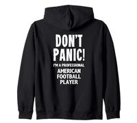 Giocatore di football americano Felpa con Cappuccio