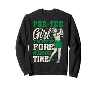 Giocatore di Golf Par Tee Girl Fore Good Funny Golfer Felpa