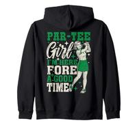 Giocatore di Golf Par Tee Girl Fore Good Funny Golfer Felpa con Cappuccio