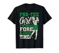 Giocatore di Golf Par Tee Girl Fore Good Funny Golfer Maglietta