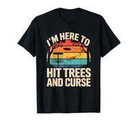 Giocatore di Golf retrò I'm Here to Hit Trees And Curse Maglietta