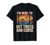 Giocatore di Golf retrò I'm Here to Hit Trees And Curse Maglietta