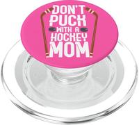 Giocatore Di Hockey Gioco Divertente Citazione Non Puck Con Una Mamma Di Hockey PopSockets PopGrip per MagSafe