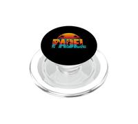 Giocatore Di Padel - Padel Tennis - Design Vintage Di Un PopSockets PopGrip per MagSafe