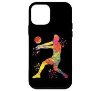 Giocatore di pallavolo Colorsplash Ragazze Bambini Beach Volley Custodia per iPhone 12 mini