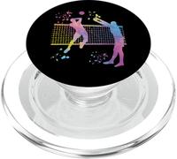 Giocatore di pallavolo Colorsplash Ragazze Bambini Beach Volley PopSockets PopGrip per MagSafe