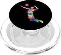 Giocatore di pallavolo Colorsplash Ragazze Bambini Beach Volley PopSockets PopGrip per MagSafe
