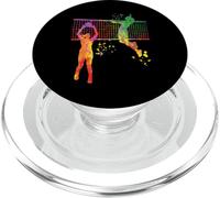 Giocatore di pallavolo Colorsplash Ragazze Bambini Beach Volley PopSockets PopGrip per MagSafe