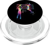 Giocatore di pallavolo Colorsplash Ragazze Bambini Beach Volley PopSockets PopGrip per MagSafe