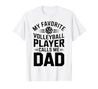 Giocatore di pallavolo Papà Pallavolo Divertente Maglietta