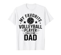 Giocatore di pallavolo Papà Pallavolo Divertente Maglietta