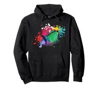 Giocatore di rugby colorato Rugby Coach Sport Calcio Felpa con Cappuccio