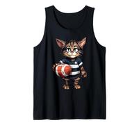 Giocatore di Rugby Gatto Canotta