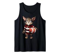 Giocatore di Rugby Gatto Canotta