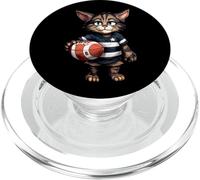 Giocatore di rugby gatto PopSockets PopGrip per MagSafe