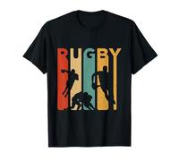 Giocatore di rugby Retro Allenatore di rugby Sport Calcio Rugby Fan Maglietta