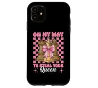 Giocatore di scacchi Maestro Chess Girl sulla mia strada per rubare la tua regina Custodia per iPhone 11