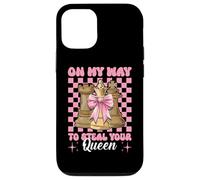Giocatore di scacchi Maestro Chess Girl sulla mia strada per rubare la tua regina Custodia per iPhone 12/12 Pro