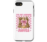 Giocatore di scacchi Maestro Scacchi Ragazza Mamma I've Got Awesome Moves Custodia per iPhone SE (2020) / 7/8