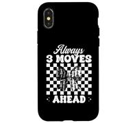 Giocatore di scacchi Maestro Scacchi Ragazza Mamma Sempre 3 si muove avanti Custodia per iPhone X/XS