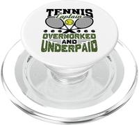 Giocatore di squadra del capitano di tennis oberati di lavoro PopSockets PopGrip per MagSafe