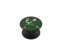 Giocatore di tennis asino PopSockets PopGrip Adesivo