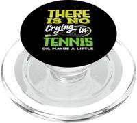Giocatore di tennis non c'è pianto nel tennis PopSockets PopGrip per MagSafe