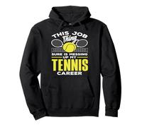 Giocatore di Tennis Questo Lavoro incasina Carriera Felpa con Cappuccio