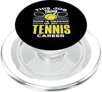 Giocatore di tennis Questo lavoro incasina carriera PopSockets PopGrip per MagSafe