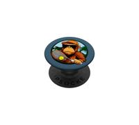 Giocatore di tennis scimmia PopSockets PopGrip Adesivo