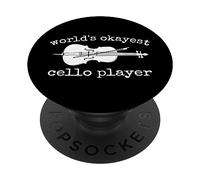 Giocatore di violoncello più buono del mondo PopSockets PopGrip Adesivo