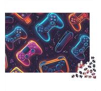 Giocatore Jigsaw Puzzle Impossible 1000Pcs GamePad Decorazione Per La Casa. Giochi Rilassamento E Intelligence Per Adulti E Bambini Da 12 Anni 1000pcs (75x50cm)