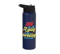 Giocatore John I'm Not Aging Divertente John Compleanno Stainless Steel Insulated Water Bottle