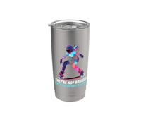 Giocatore Roller Derby Non sono lividi, sono baci Derby Bicchiere termico in acciaio inox doppia parete