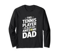 Giocatore Tennis È Anche Un Grande Padre Maglia a Manica