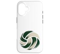 Giocatori, allenatori e tifosi della squadra di pallavolo bianco verde Custodia per iPhone 16