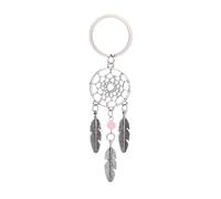 Giocatori da sogno - Charms per ricevitore da sogno | Feather Featl Dreamcatcherr Kekchain | Ciondolo acchiappasogni | Ornamento del ricevitore dei sogni per la borsa appesa compleanno | Catcher