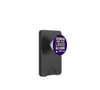 Giocatori di Escape Room Voglio rimanere bloccato in una stanza Enigmi PopSockets PopWallet per MagSafe