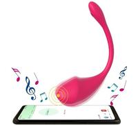 -Gíócàttólø Sèssuàlè Díldó Óvetto Vîbrànte Wirless con Àpp À Telefono Vîbràtóre con Control Àpp Clît Rî È Púntó Ǵ̣ Onnà Telecomàn O Îstànzà Àpp Vịbràtori Sẹssúạlì per Onnà In Ossà