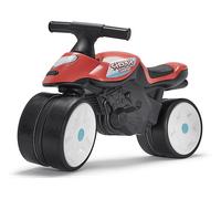 FALK - Moto Street Champion rosso con ruote silenziose - Da 12 mesi - Contiene il 40% di plastica riciclata - Made in France - Ruote extra large - Sviluppa l'equilibrio e le capacità motorie - 440S