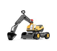 Giocattoli a dondolo e cavalcabili FALK Claas Volvo Bagger mit Klappsitz