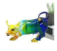 Giocattoli a forma di , ornamenti portatili a forma di della , statuetta in , squisito animale di bue, statuetta di animali, decorazione da tavolo in resina per mensola, posto di