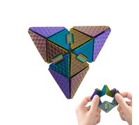 Giocattoli A Infinito Cubo, Giocattolo, Alleviatore Di Stress Tascabile, Migliora Le Capacità Cognitive, La Portabilità Senza Sforzo, 8,9 Cm, Per Il Viaggio In Studio O L'uso In Classe